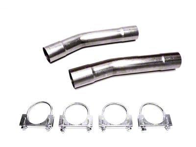 2.75-Inch Mid Muffler Delete Pipes (06-23 6.1L HEMI, 6.2L HEMI, 6.4L HEMI Charger)