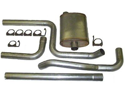 3-Inch 409 Stainless Cat-Back Exhaust System with Flowpack Mufflers (15-23 6.4L HEMI Charger)