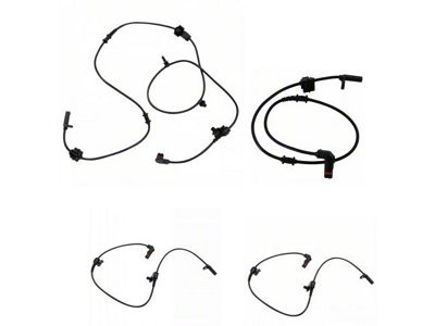 ABS Wheel Speed Sensor Set; Front and Rear (07-10 AWD Charger)
