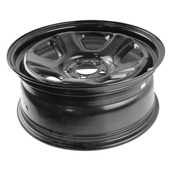 Charger 5-Spoke Steel Gloss Black Wheel; 18x7.5; 24mm Offset (06