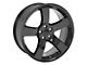 5-Spoke Style Gloss Black Wheel; 20x8 (11-23 RWD Charger, Excluding Widebody)