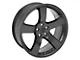 5-Spoke Style Satin Black Wheel; 20x8 (11-23 RWD Charger, Excluding Widebody)