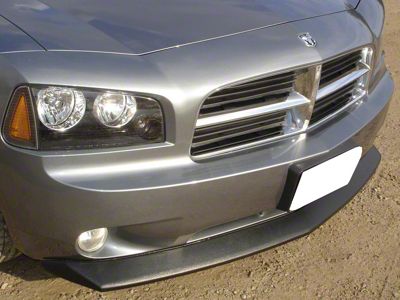 ABS Chin Spoiler; Textured Black (06-10 Charger)