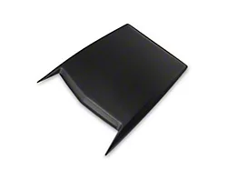 ABS Large Hood Scoop; Unpainted (06-23 Charger)