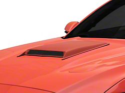 ABS Medium Hood Scoop; Unpainted (06-23 Charger)