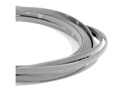 Accent Color Edge Trim for Wicker Bill Spoilers; White (Universal; Some Adaptation May Be Required)