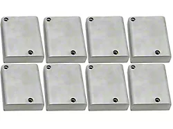 Aluminum Coil Covers; Raw (06-23 V8 HEMI Charger, Excluding 6.2L)