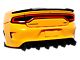 Aluminum Rear Diffuser with Small Wing; Matte Black (15-23 Charger)