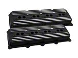 Aluminum Valve Covers; Black (06-19 V8 HEMI Charger, Excluding 6.2L)