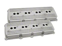 Aluminum Valve Covers; Raw (06-23 V8 HEMI Charger, Excluding 6.2L)