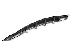 Base SRT Style Rear Dual Exhaust Diffuser; Gloss Black (15-17 Charger SE; 15-18 Charger GT, Pursuit, R/T; 15-23 Charger SXT)