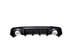 BD Style Rear Diffuser; Matte Black (20-23 Charger Widebody)