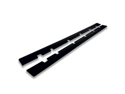 BD Style Side Skirts; Black (15-23 Charger Scat Pack, SRT, Excluding Widebody)