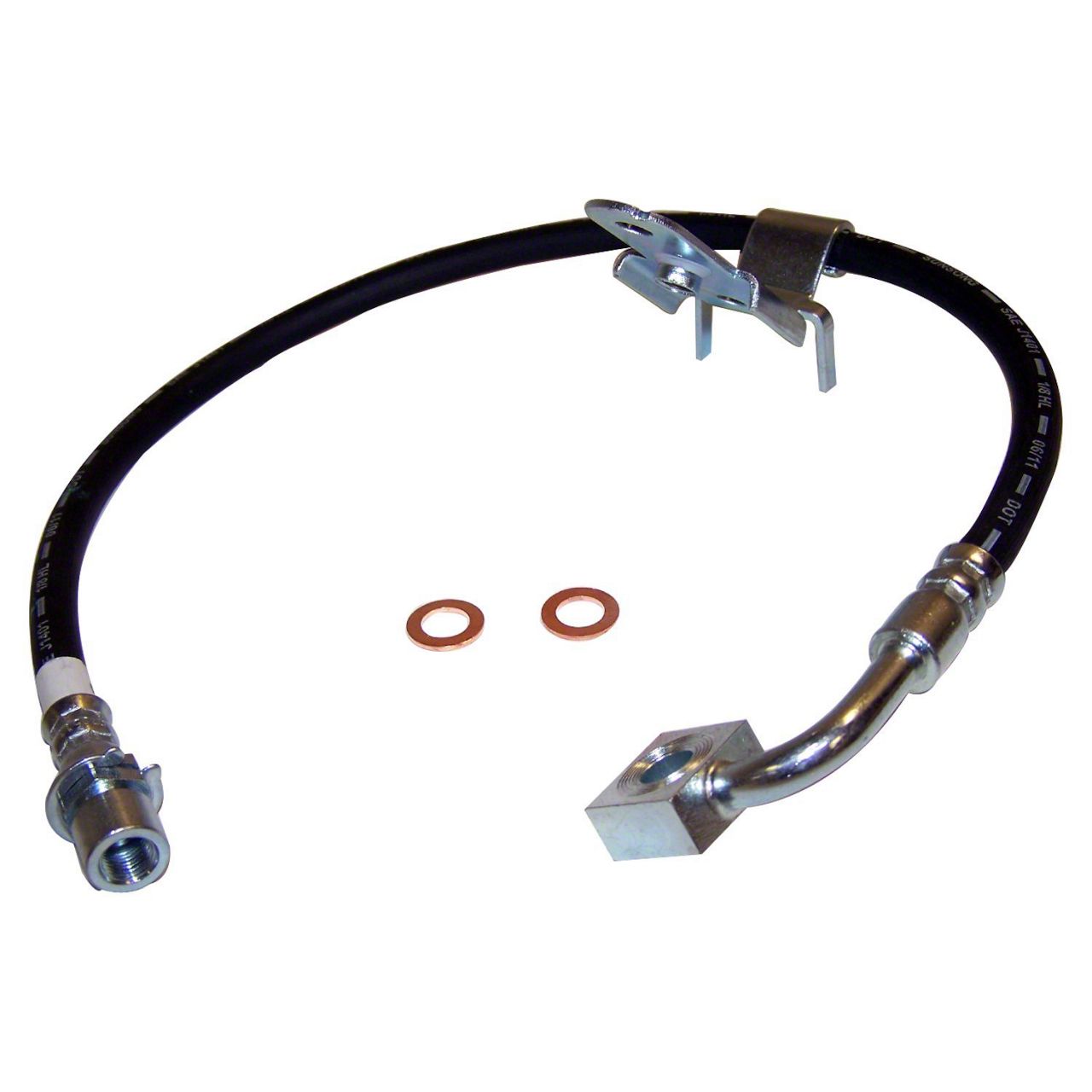 thumbnail image 2 of Pair Front Left & Right Brake Hydraulic Hoses For Chrysler 300, Dodge Charger/Challenger 2005-2021 2 of 4