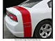 Bumblebee Trunk Rear Stripes; Gloss Black (11-14 Charger)