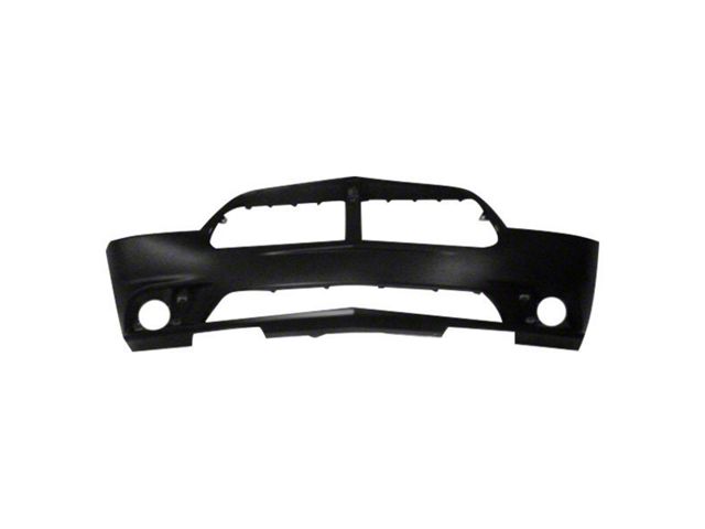 Replacement Bumper Cover; Front (11-14 Charger)