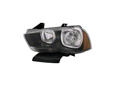 Headlights Depot CAPA Replacement Halogen Headlight; Driver Side (11-14 Charger)