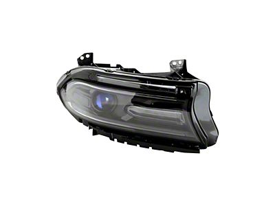 Headlights Depot CAPA Replacement Halogen Headlight; Passenger Side (16-17 Charger)