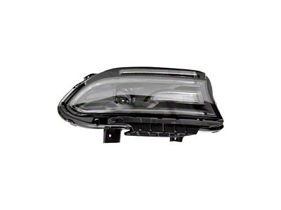 CAPA Replacement Headlight; Passenger Side (2015 Charger w/ Factory Halogen Headlights)