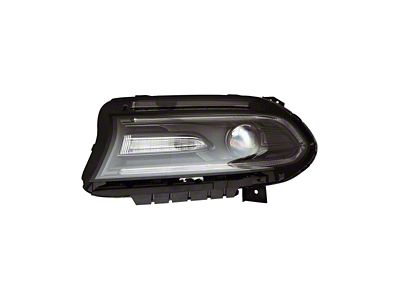 Headlights Depot CAPA Replacement HID Projector Headlight; Driver Side (15-18 Charger)