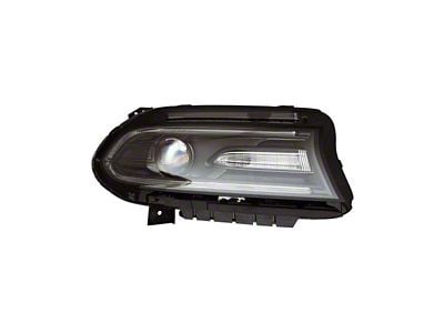 Headlights Depot CAPA Replacement HID Projector Headlight; Passenger Side (15-18 Charger)