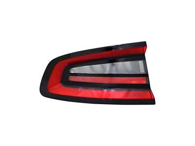 CAPA Replacement Outer Tail Light; Driver Side (15-20 Charger)