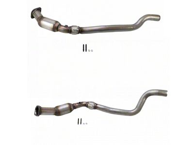 Catalytic Converter with Integrated Exhaust Manifold; Driver and Passenger Side (06-07 5.7L HEMI AWD Charger)