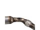 Catalytic Converter with Integrated Exhaust Manifold; Driver and Passenger Side (06-07 5.7L HEMI AWD Charger)