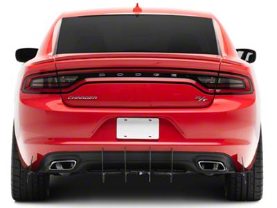 Centa VR2 Rear Diffuser; Carbon Flash Metallic Vinyl (11-23 Charger)