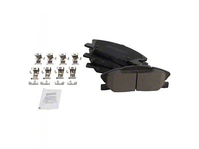 Ceramic Brake Pads; Front Pair (14-20 Charger Pursuit)