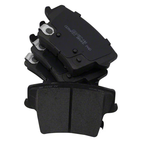 Charger Ceramic Brake Pads; Rear Pair (0614 Charger w/ Solid Rear
