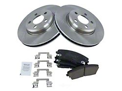 Ceramic Brake Rotor and Pad Kit; Front (09-18 Charger w/ 12.60-Inch Rotors)