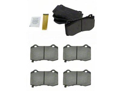 Ceramic Brake Rotor, Pad and Caliper Kit; Front (06-10 Charger SRT8)
