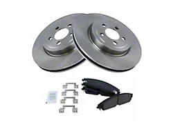 Ceramic Brake Rotor and Pad Kit; Front (06-23 Charger w/ 13.60-Inch Front Rotors)