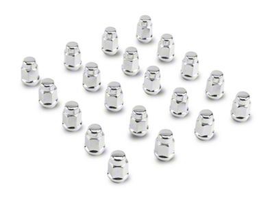 Chrome Acorn Lug Nut Kit; 3/4-Inch; Set of 20 (06-23 Charger)