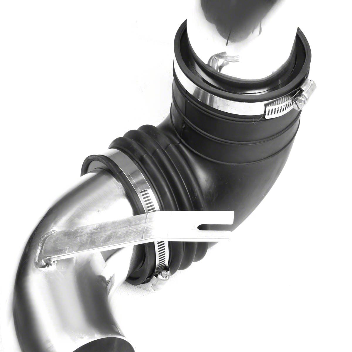 Cold Air Intake; Silver (09-10 3.5L Charger)