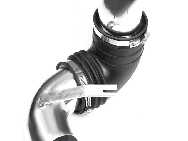 Cold Air Intake; Silver (09-10 3.5L Charger)
