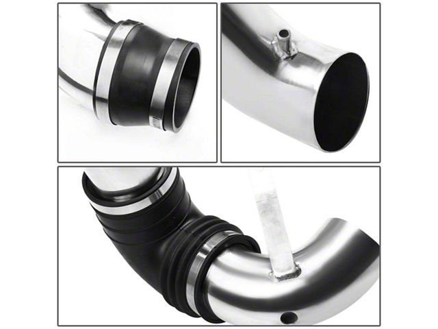 Cold Air Intake; Silver (09-10 3.5L Charger)