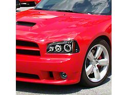 Corner Lights; Black (06-10 Charger)