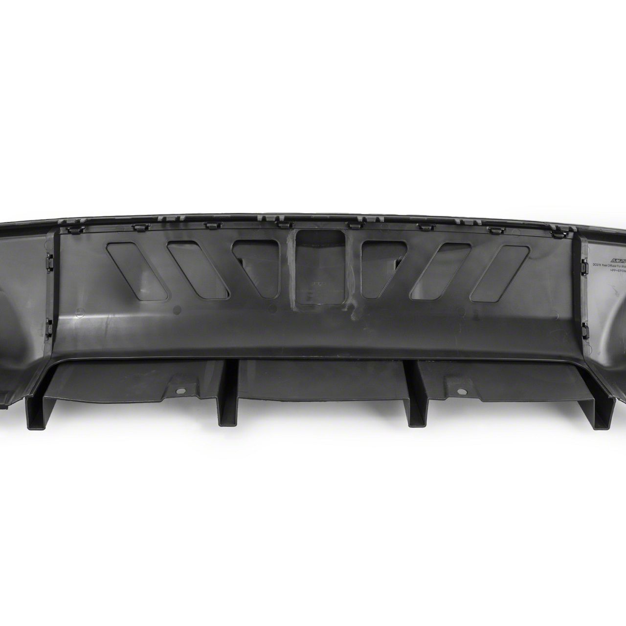 Charger CP Style Rear Diffuser; Matte Black (20-23 Charger Widebody ...
