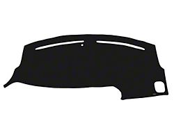 Custom Fit Dash Cover; Brushed Suede Charcoal (11-23 Charger)