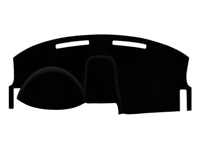 Custom Fit Dash Cover; Carpet Charcoal (08-10 Charger)