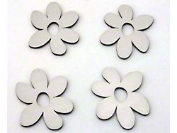 Daisy Flower Emblems; Polished (Universal; Some Adaptation May Be Required)