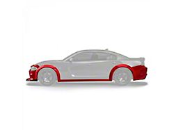 Demon Style Widebody Kit; Unpainted (15-23 Charger, Excluding Widebody)