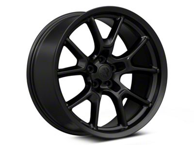 DG21 Replica Satin Black Wheel; 20x9; 18mm Offset (06-10 RWD Charger)