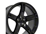 DG22 Replica Gloss Black Wheel; 20x9.5; 19mm Offset (06-10 RWD Charger)