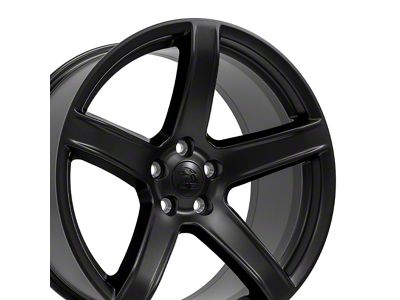 DG22 Replica Satin Black Wheel; 20x9.5; 19mm Offset (06-10 RWD Charger)