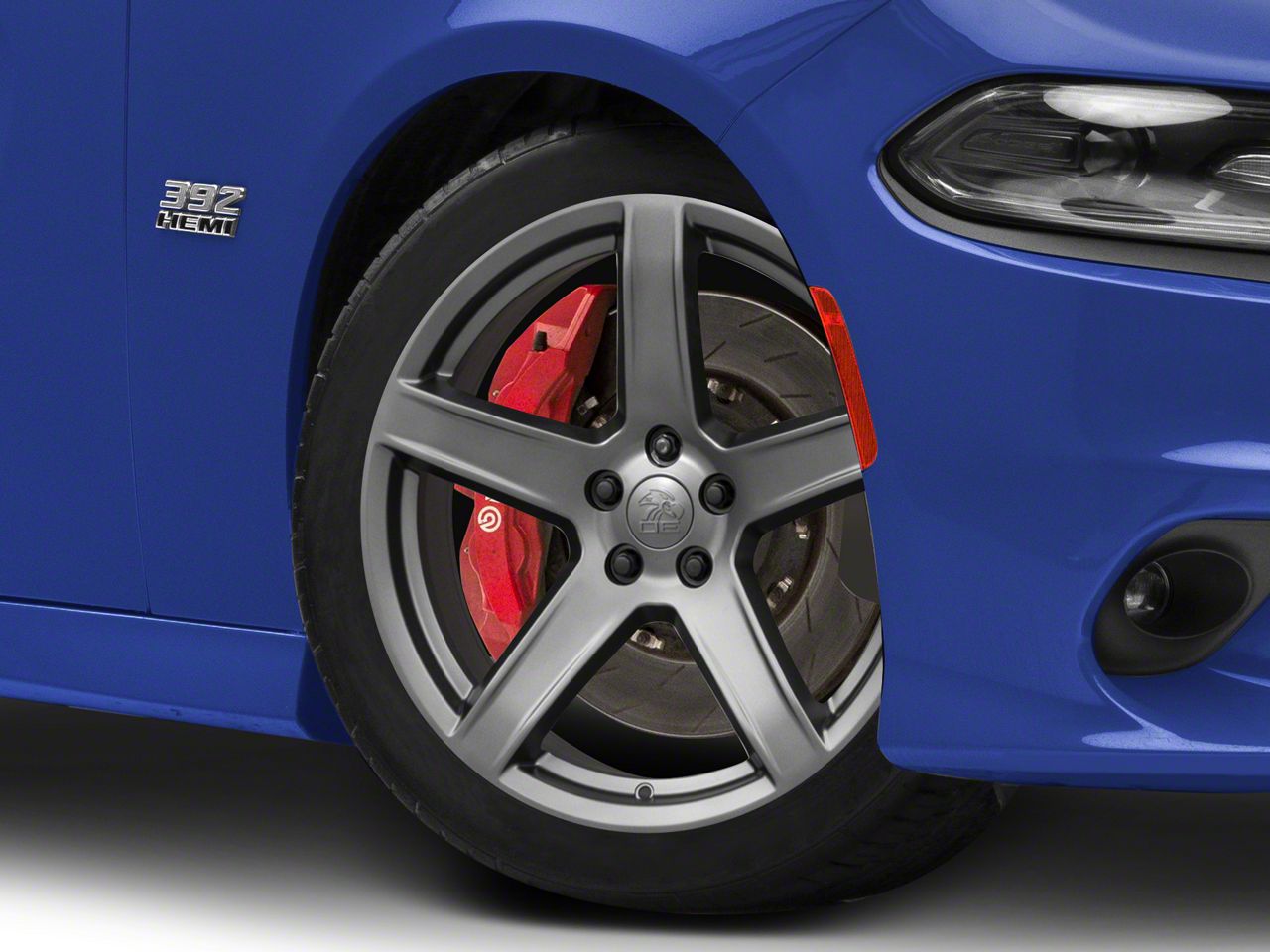 Charger DG22 Satin Gunmetal Wheel; 20x9.5; 19mm Offset (11-23 RWD