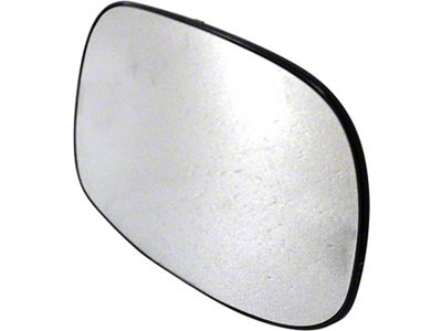 Door Mirror Glass; Heated Plastic Backed; Left; Fold-Away; Sales Code GU5; Non-Electrochromatic; Power; Heated (06-10 Charger)