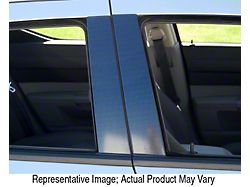 Door Pillar Decals; Carbon Fiber (06-10 Charger)